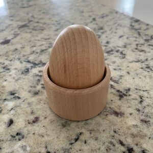 Lovevery Natural Wood Montessori Egg